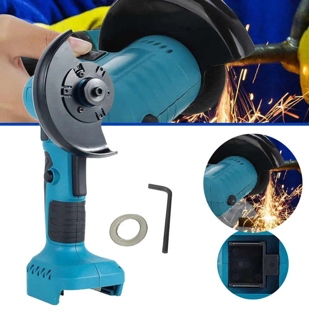 

21V Brushless Angle Grinder Polishing Cutting Rechargeable Rotation Angle Grinder Polishing Woodworking Machine For 18V Battery