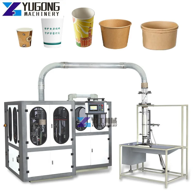 100pcs/min Paper Cup Machine Automatic High Speed Disposable Paper Bowl Cup Making Machine