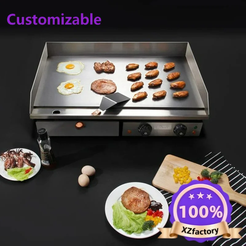 

Factory Direct 2026 Top Commercial Electric Grill Large Capacity Frying Equipment for Steak/Fish/Chicken Grid