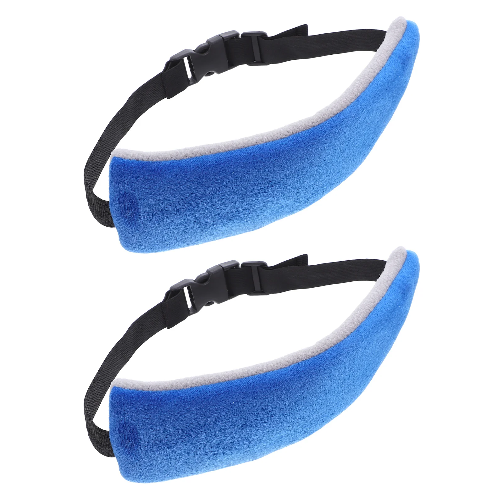 

2Pcs Adjustable Airplane Head Strap Travel Head Support Band Comfortable Sleeping Aid for Plane Road Trips Airplane Headrest