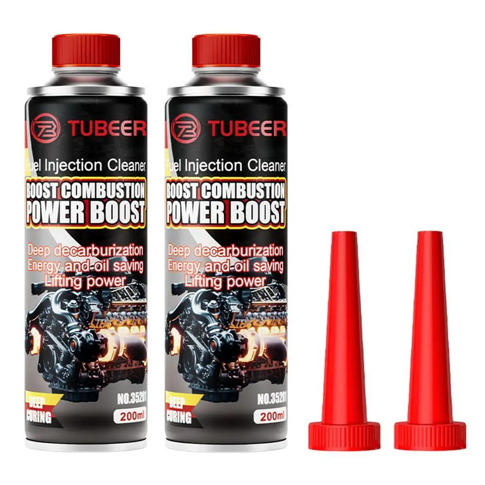 

Pack Of 2 Fuel Injector Cleaner For Gasoline Engines Fuel System Treatment Tank Engine Car Cleaning Remove Carbon &Fuel Deposits