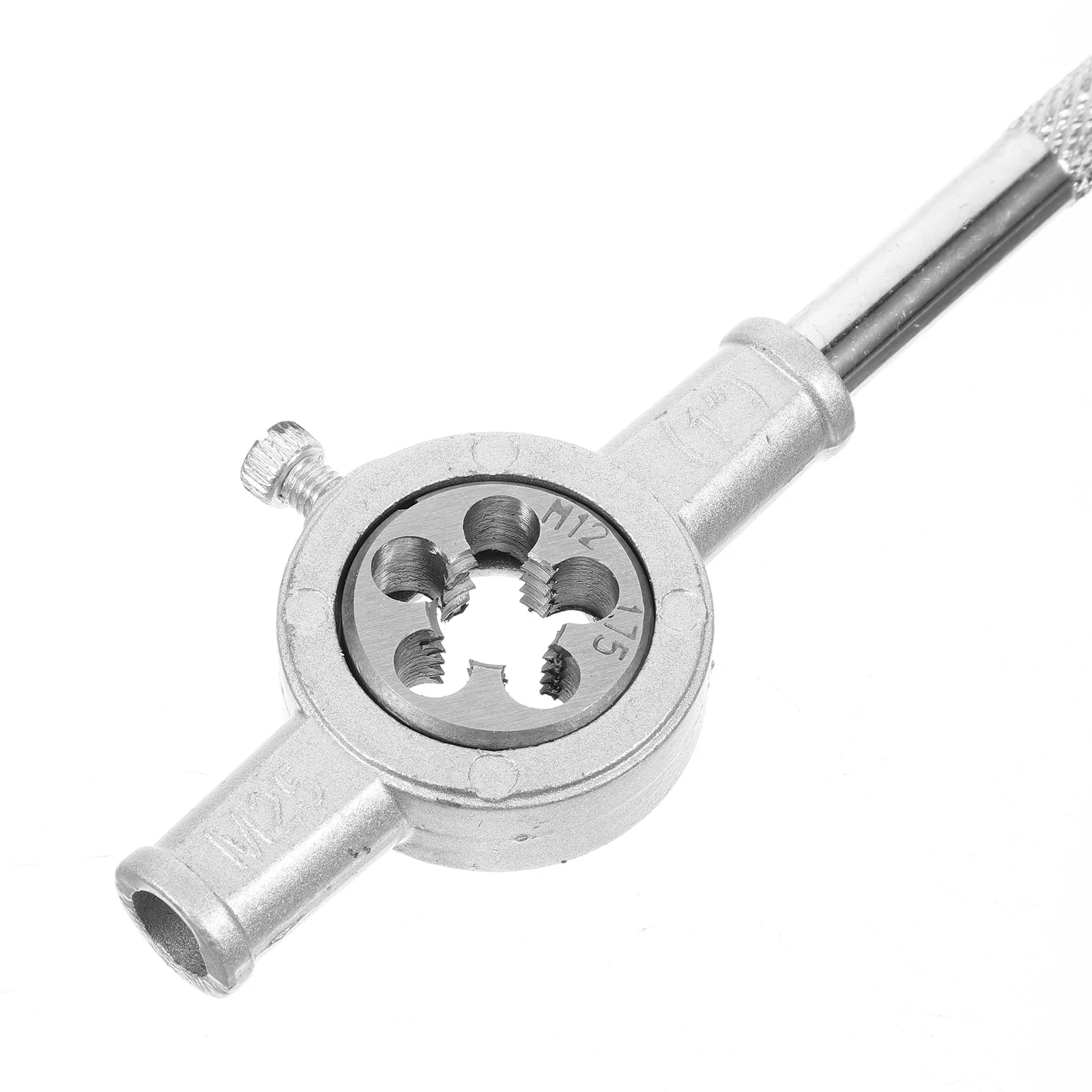 1Set Tap Die Set Stainless Steel Rethreading Tool Kit M5 M6 M8 M10 Thread Cutting Wrench Die and Tap Set Threading Tool