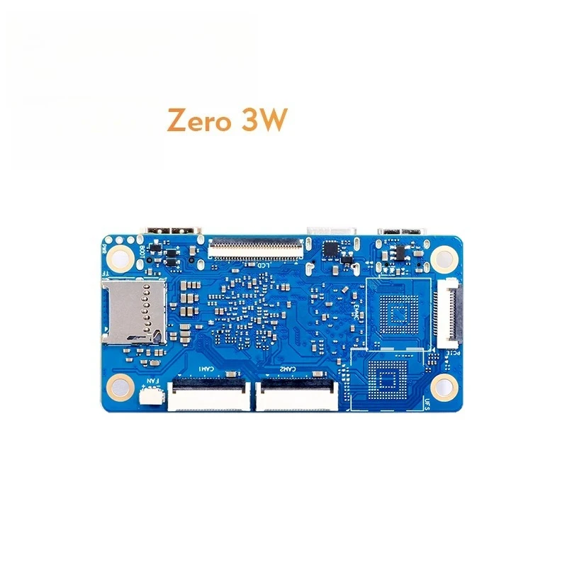 Orange Pi Zero 3W 12GB Ram + Fan Development Board LPDDR5 Allwinner A733 Chip 3Tops NPU Wi-Fi6.0+BT5.4 Single Board Computer