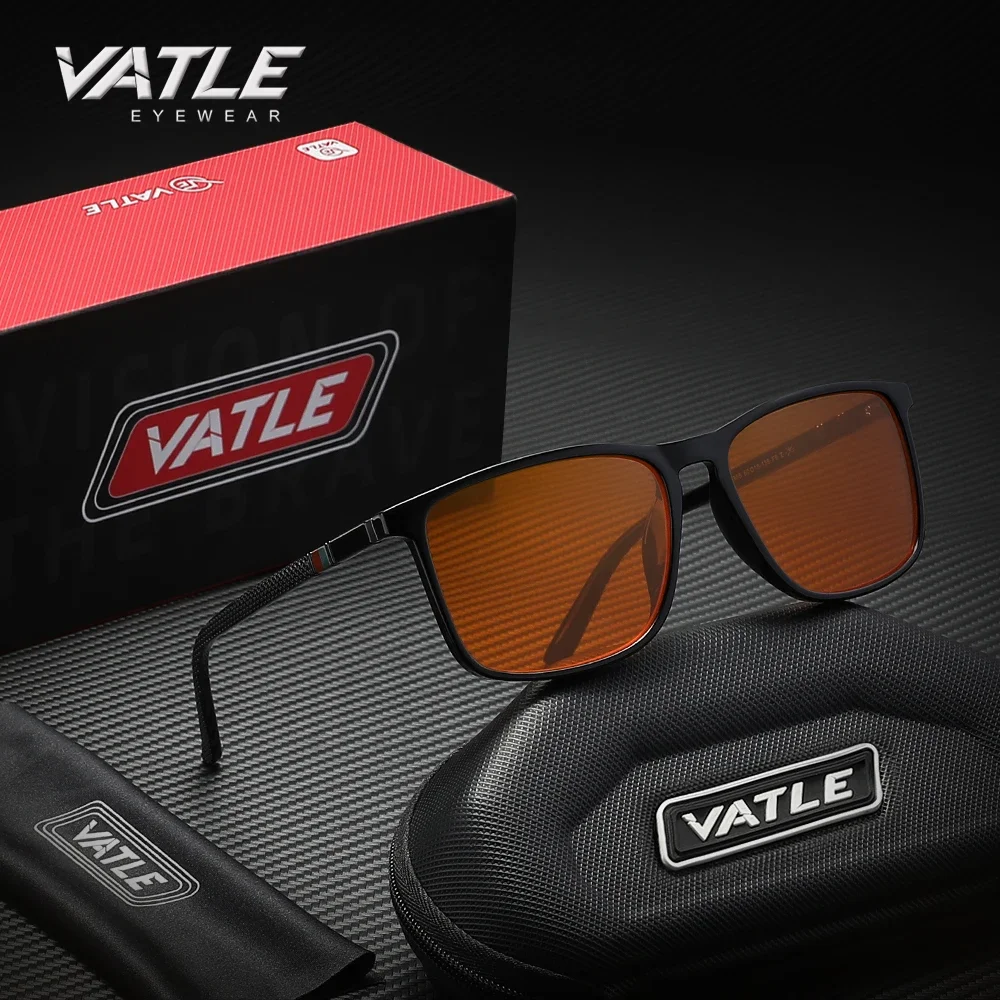 

Классические очки VATLE с защитой от синего света, прямоугольная оправа для мужчин и женщин, защитные очки для работы и учебы