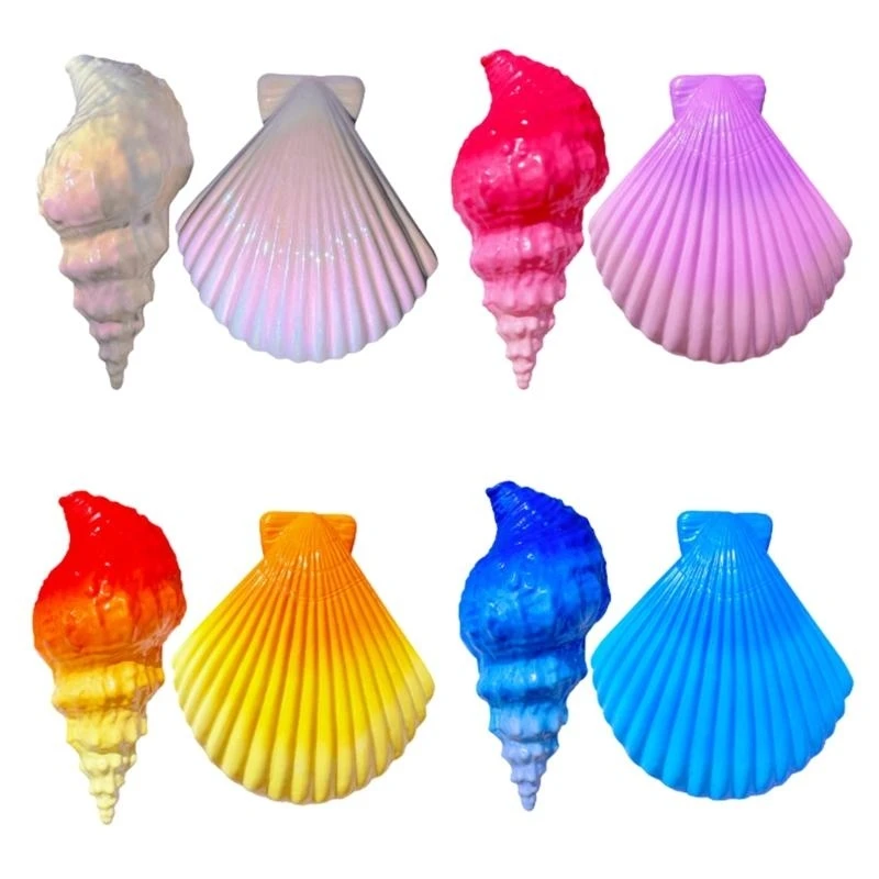 

Beach Towel Clip Shell/Conch Shaped Bath Towels Clamps Plastic Clip for Laundry