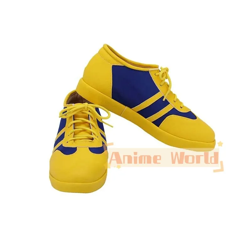 Jogo de rua lutador chun li cosplay sapatos amarelo sapatos esportivos para mulheres menina halloween carnaval role play acessórios traje