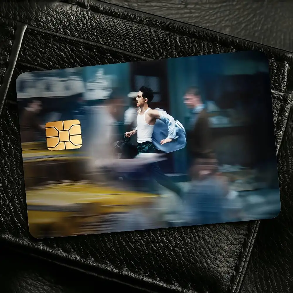 Movie Marty S-Supreme Credit Skin Cover Card Stickers 4PCS Film Bus Pass Front Decoration Bank Debit Waterproof