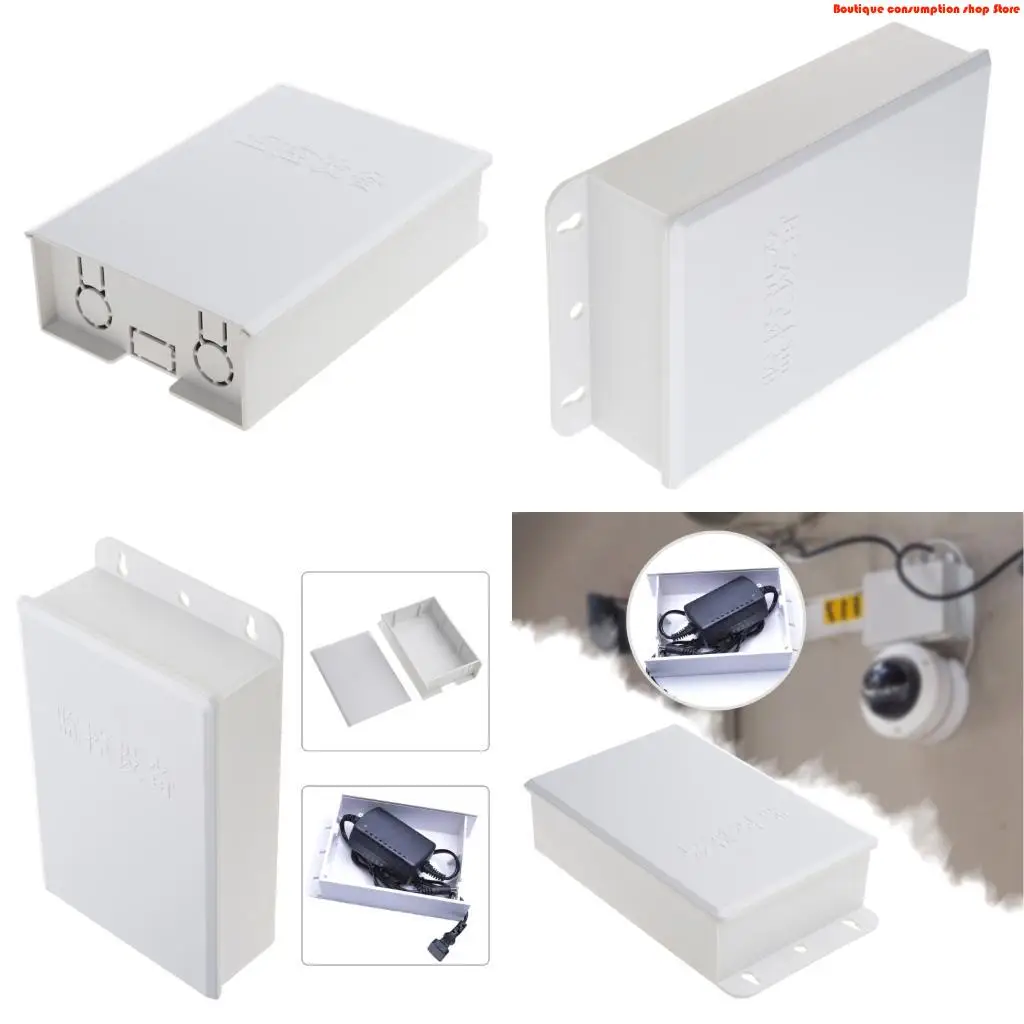 L9NA Tall Power 3A POET Divider Box connecter Outdoor Use IP65 Security for CCTV Systems