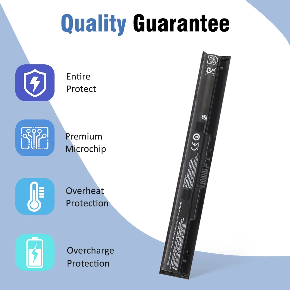 ETESBAY K104 41WH 14.8V Laptop Battery for HP 800049-001 800010-421 KI04 HSTNN-LB6R 17-G121WM TPN-Q160 TPN-Q158 TPN-159