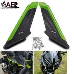 Motorcycle Side Winglet Wing Kit Spoiler Fairing Cover for Kawasaki Ninja 250 300 400 650 ZX6R ZX10R Ninja400 Ninja 1000SX