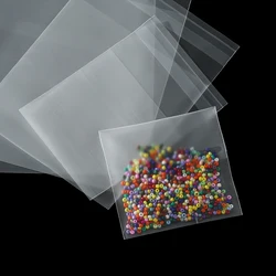 100pcs/lot OPP Transparent Poly Cellophane Bags Self Sealing Small Plastic Bags for Candy Cookies Decorative Jewelry Wrapper