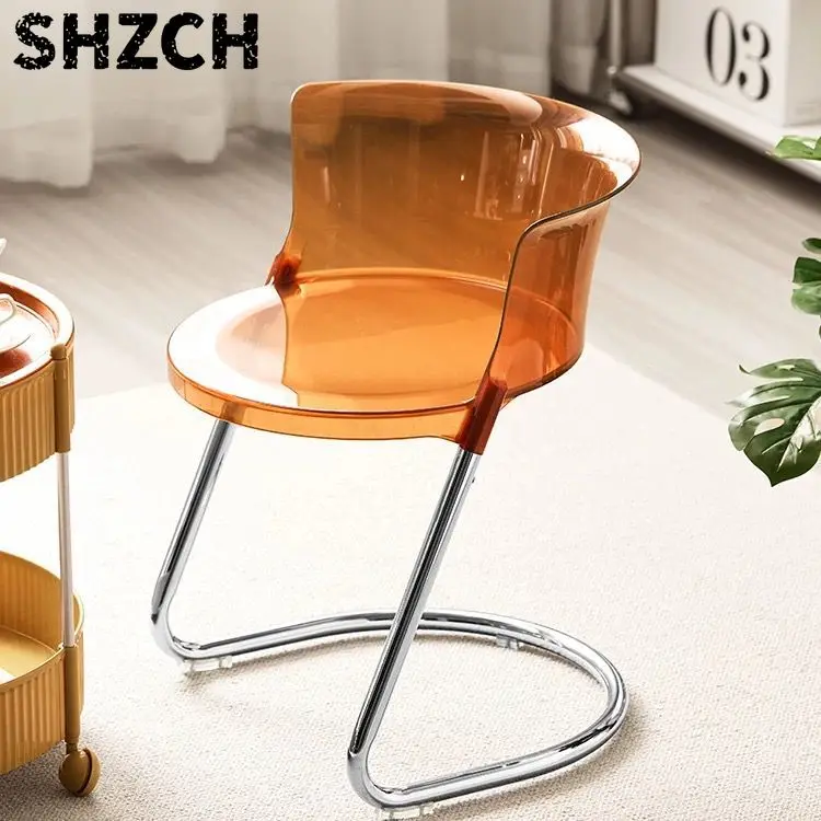 nordic-living-room-transparent-dining-designer-antique-acrylic-backrest-chair-leisure-dressing-chair