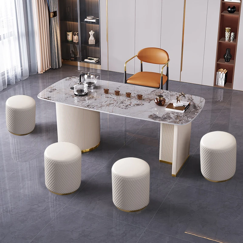 Wall Desk Dining Table Hall Restaurant Makeup Modern Kitchen Table Center Nordic Office Mobile Mesa Cocina Salon Furniture SQC