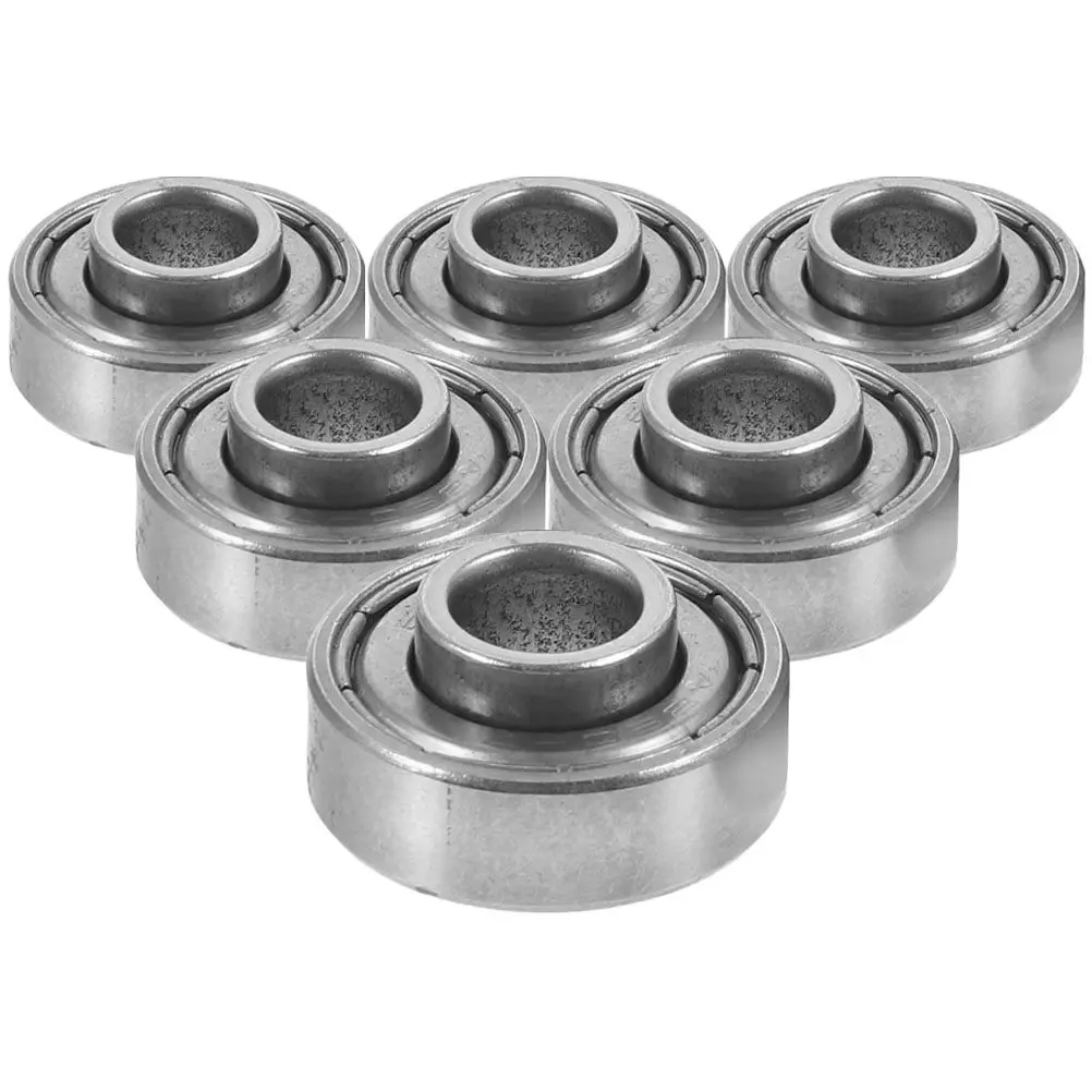 6Pcs Wheelchair Front Wheel Bearings Steel Caster Bearing Kit Reduces Friction Improves Mobility Reliable for Home Hospital