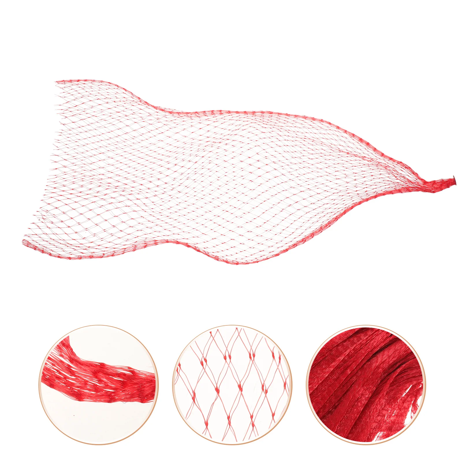 100 قطعة من أكياس إنتاج شبكية من النايلون خفيفة الوزن وقابلة للغسل وقابلة لإعادة الاستخدام وأكياس تخزين الخضروات والفواكه مع رباط لمخزن المطبخ