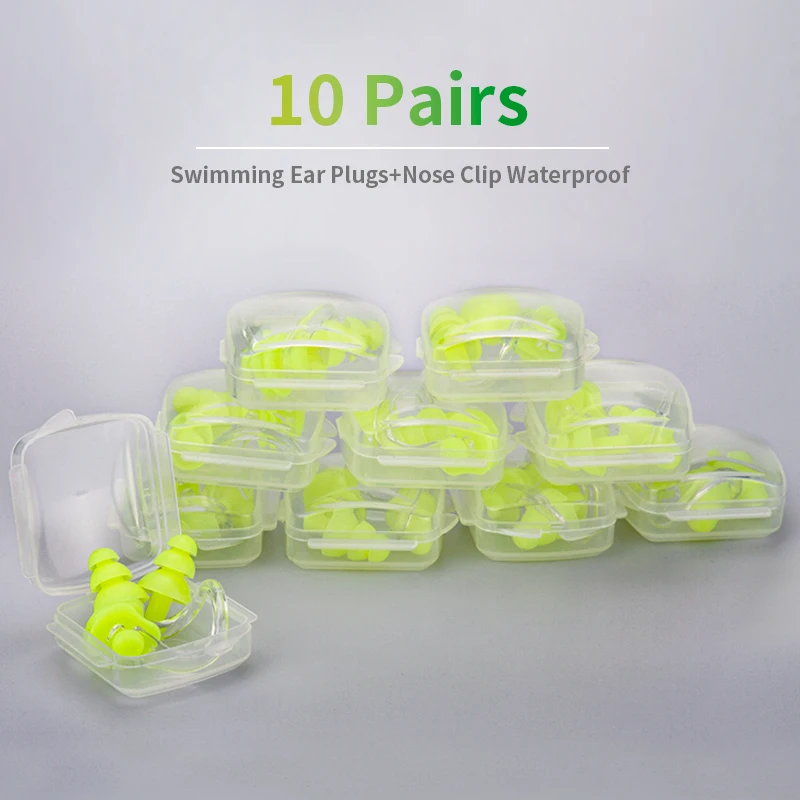 Silicone Ear Plugs Sound Insulation Ear Protector Anti Noise Snore Comfortable Sleeping Swimming Earplug Noise Reduction