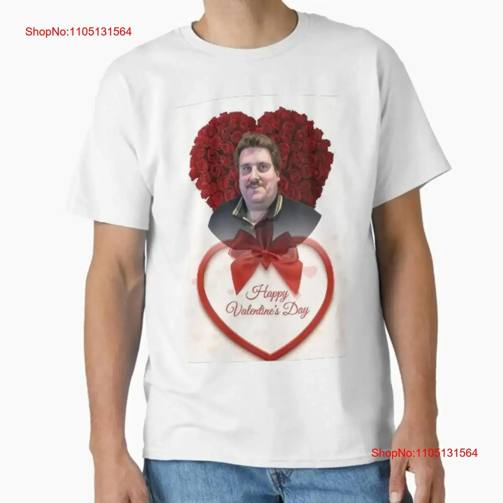 

Плакат Drachenlord Happy Valentine's Day 2, футболка, сделанная в США, AUS, размер S 2XL, винтажная стираная мода, слегка удобная