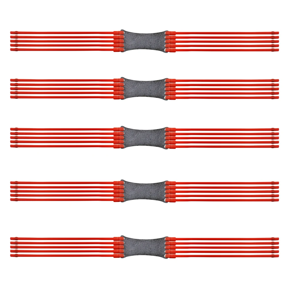 5PCS Karte Ball Gummibänder Große Schleuder Spezielle Leder Bands Outdoor Hohe Elastizität Rohr Gummibänder – Detail 6