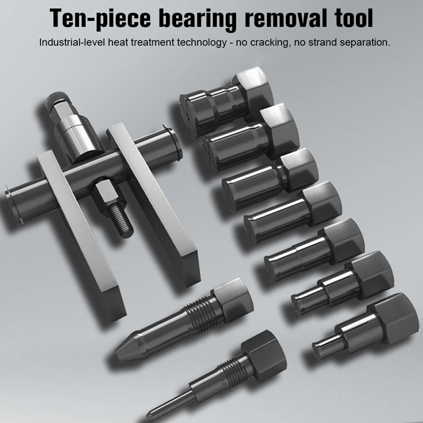 

1 Set Motorcycle Bearing Puller Kit Adjustable Practical Bearing Puller Internal Bearing Puller Kit Inner Bearing Removal Tool