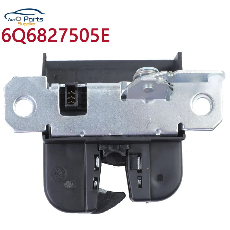 New 6Q6827505E Trunk Latch Power Lock Actuator for VW Golf Touareg Passat Seat Ibiza Leon Toledo 6L6827505A