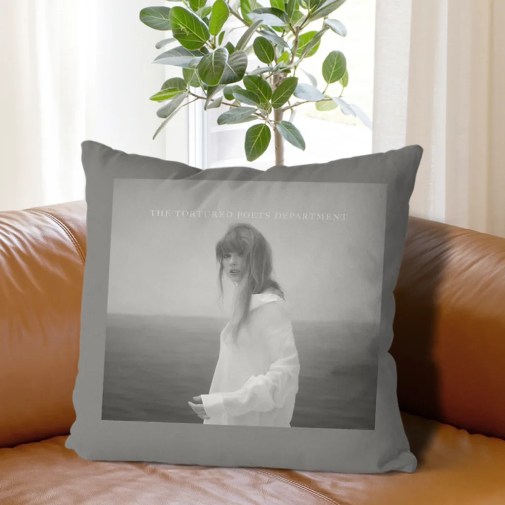 TTPD Album Cover Cushion Cover 45x45cm Home Decor Sofa Pillow Home Pillowcase