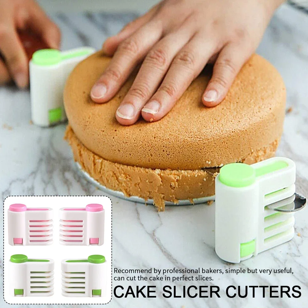 

Cake Pie Slicer Set, 5 Layers, Kitchen Accessories, Baking Tools, Convenience, DIY, 1 Pair Butterfly mold Cake stencil Ice cube