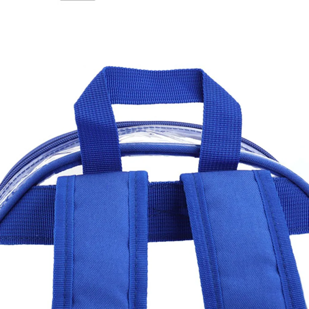 Students School Bag Stadium Approved Transparent PVC Women Travel Backpack Multi-function Fashion Casual Storage Backpack