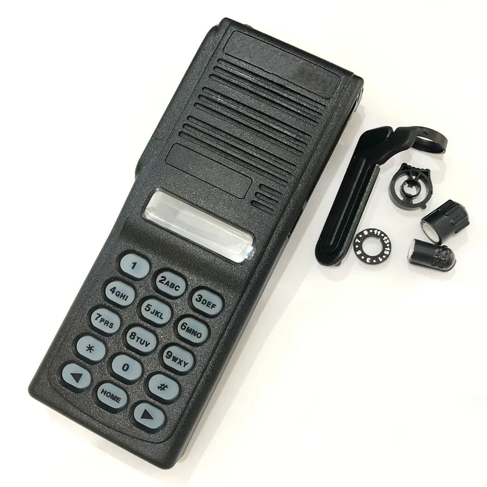 

Walkie Full-keypad Front Replacement Housing Case Kit For MTS2000 Model 3 Portable Radio