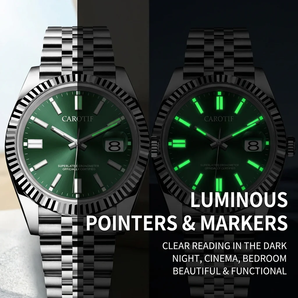 New Women Mechanical Watch High end Luxury Elegant Calendar Small dial Steel Band Leisure Women\'s Mechanical wrist watches