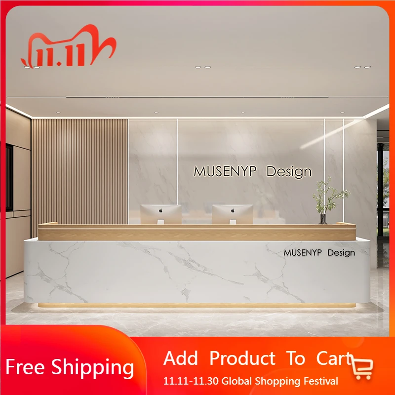 

Minimalist Simple Reception Desks Nail Organizers Welcome Long Reception Desks Shop Modern Mostrador De Tienda Lounge Furniture