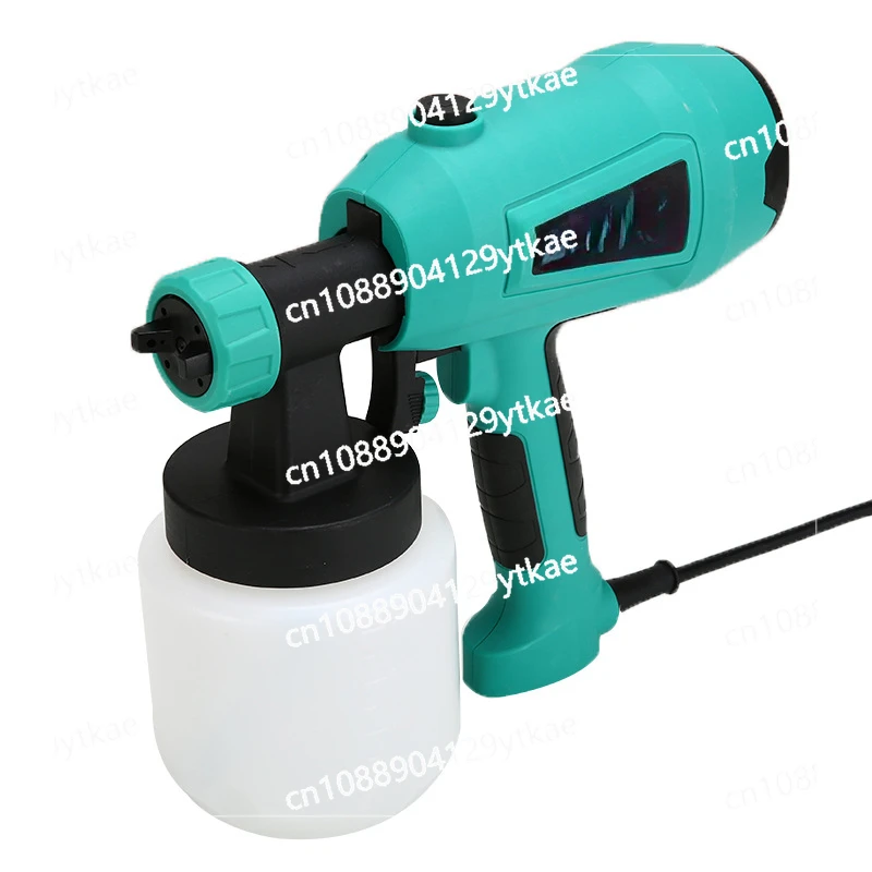 Electric spray gun, handheld detachable spraying tool, latex paint spray gun, airless electric spray gun