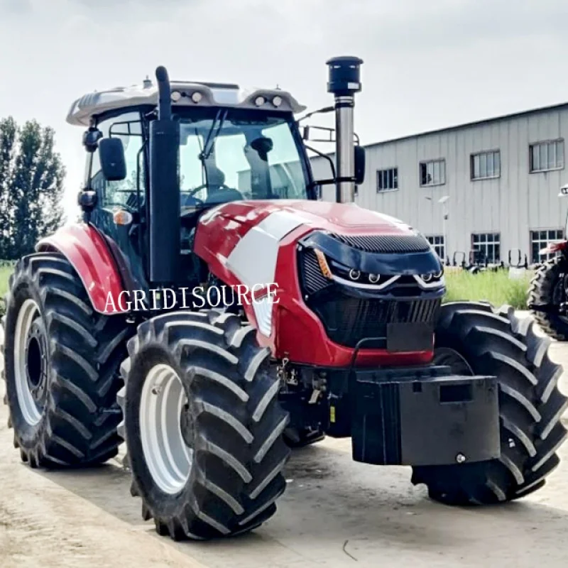 Duradero: 260hp 4x4 cabina tractores agrícolas traktor tractor agrícola granja diyuan