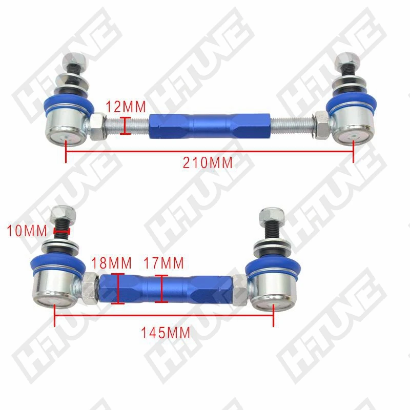 Extended Front Sway Bar End Links for D-MAX 2007++ / MU 1998 / TROOPER 1992