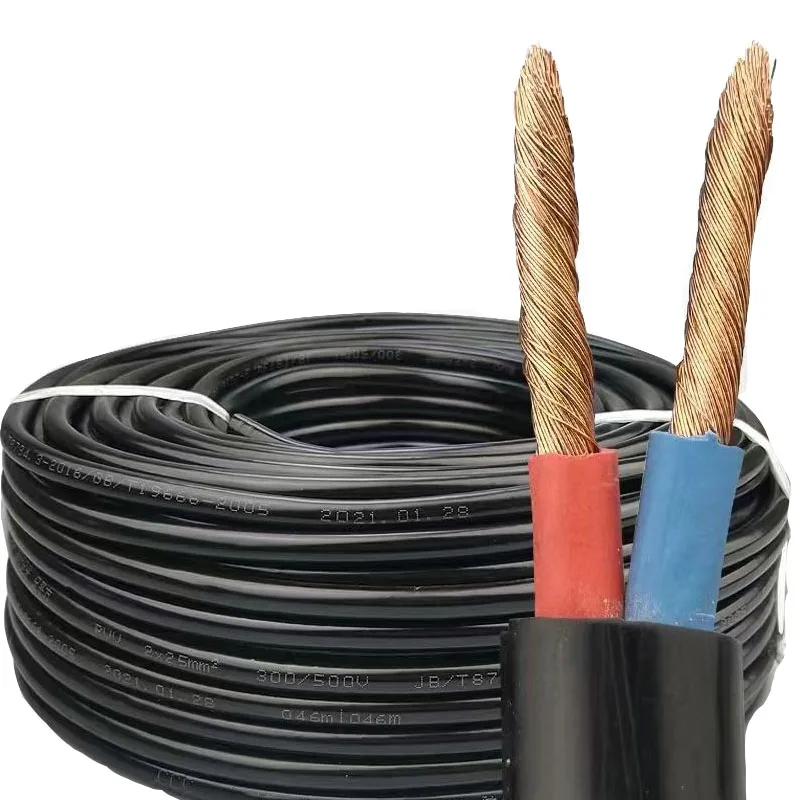 

5m 14Awg Multi Copper Core Electric Cable Conductor 2.5mm2 RVV Flexible Cord Sheath Wires For High-power Electrical Appliance