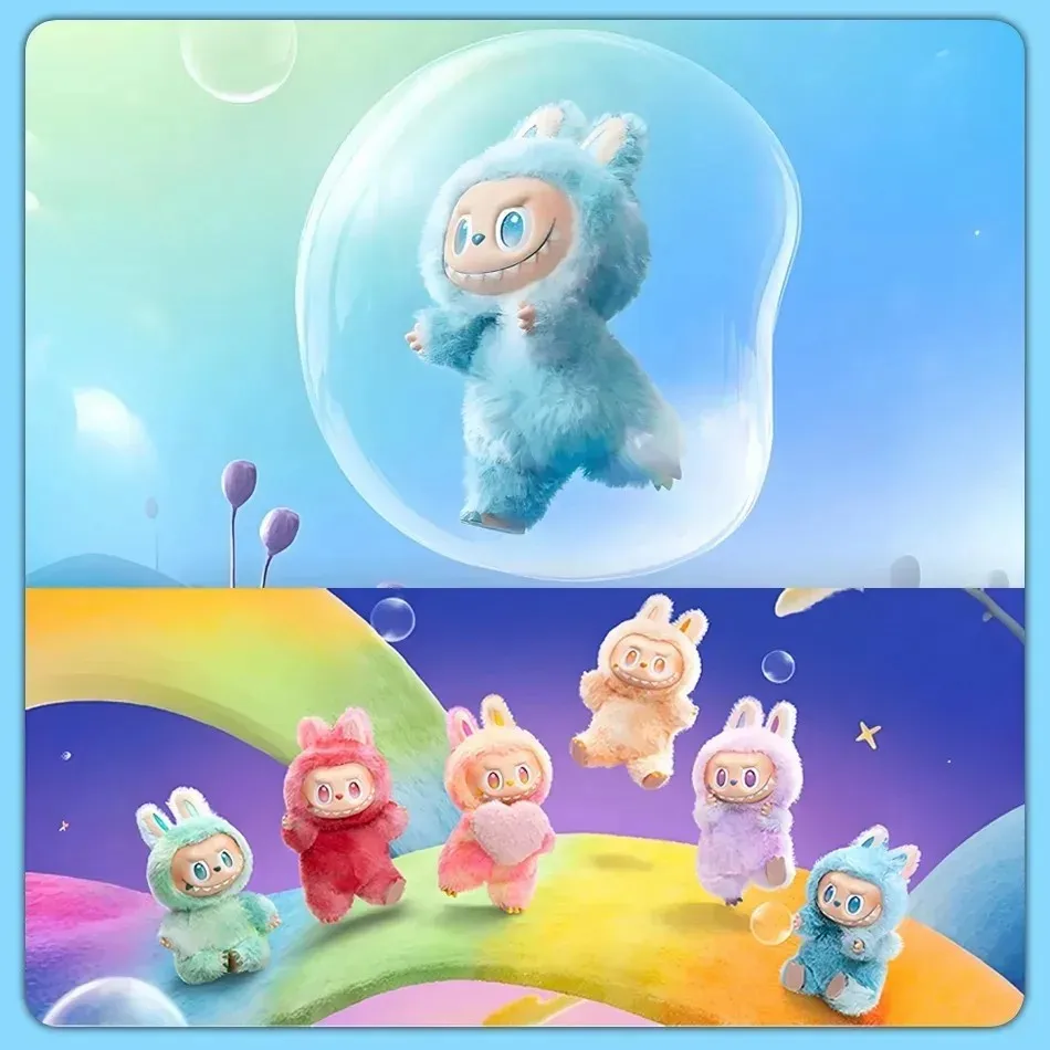 

1-7pcs NEW abubu The Monsters V3 Series Blind Plush Box, Vinyl Base Toy, Animated Characters, Mysterious Surprise Box, Keychain