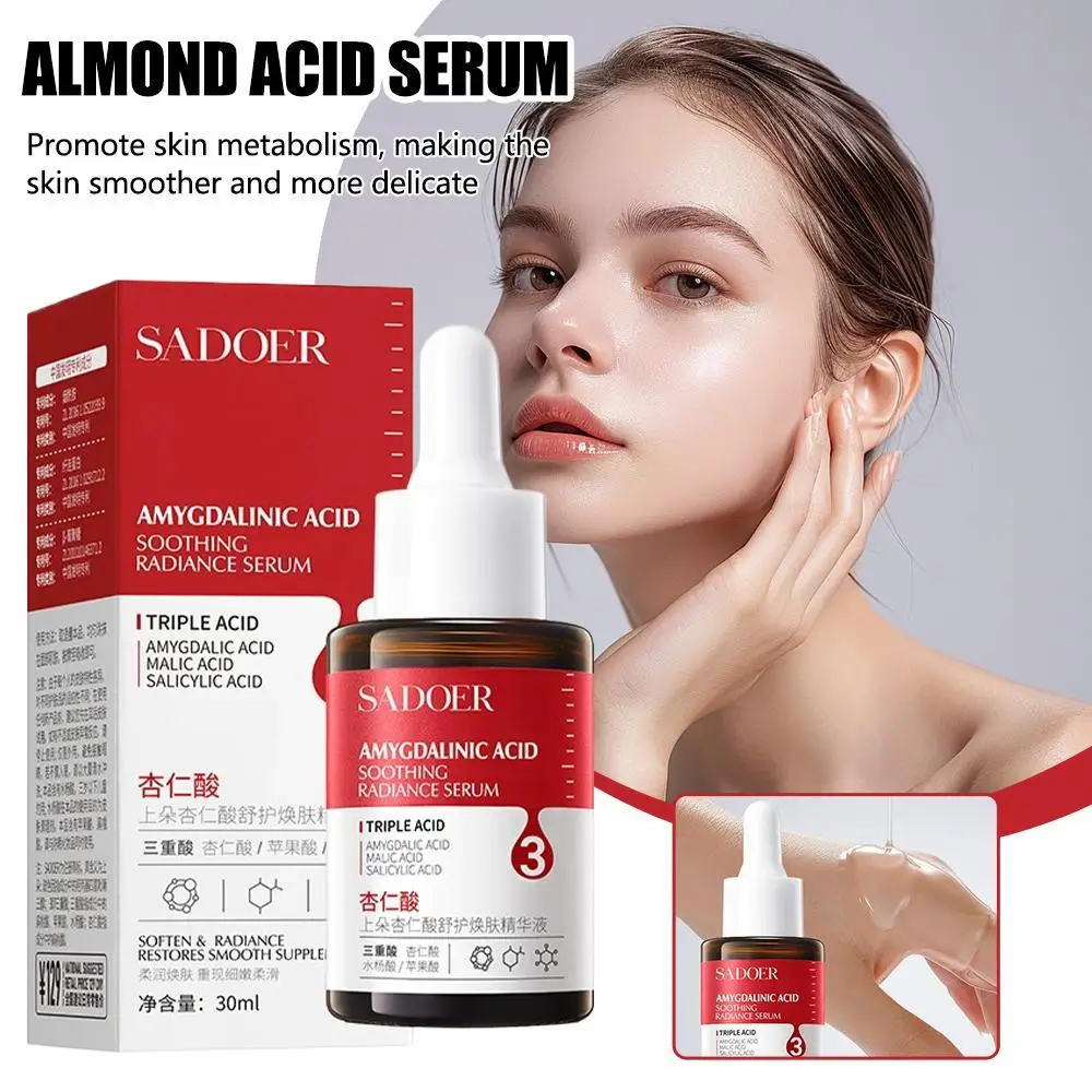 

30ml Salicylic Fruit Acid Essence Pore Shrinking Serum Anti-Oxidation Dull Skin Treatment Hydration Face Fruit Acid Moisturizing