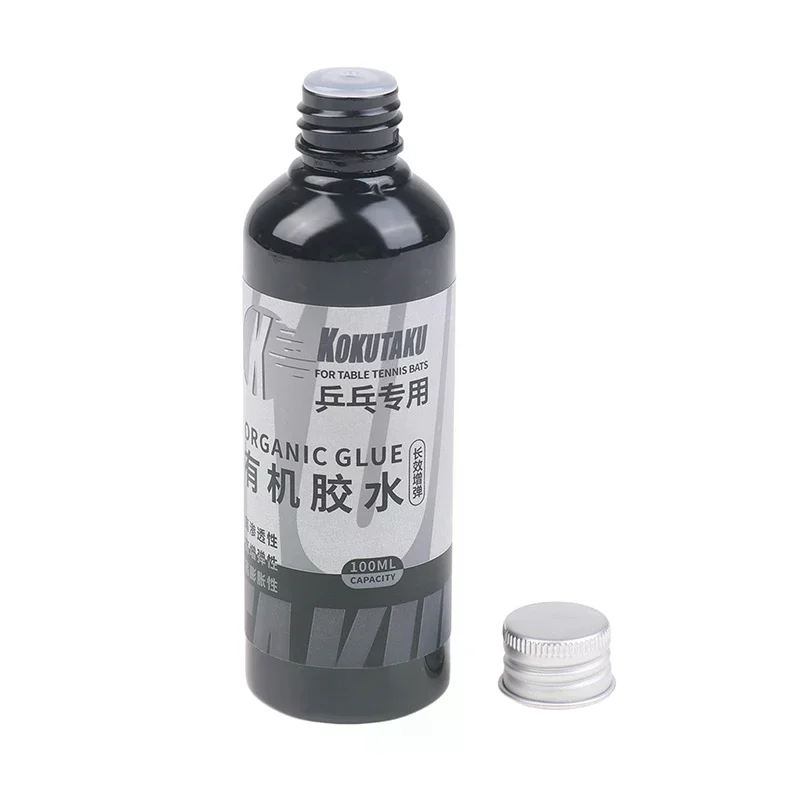 

Профессиональный клей для настольного тенниса 100 мл, клей для улучшения скорости, с кисточкой, очиститель для резиновых накладок, для ухода за ракетками для пинг-понга