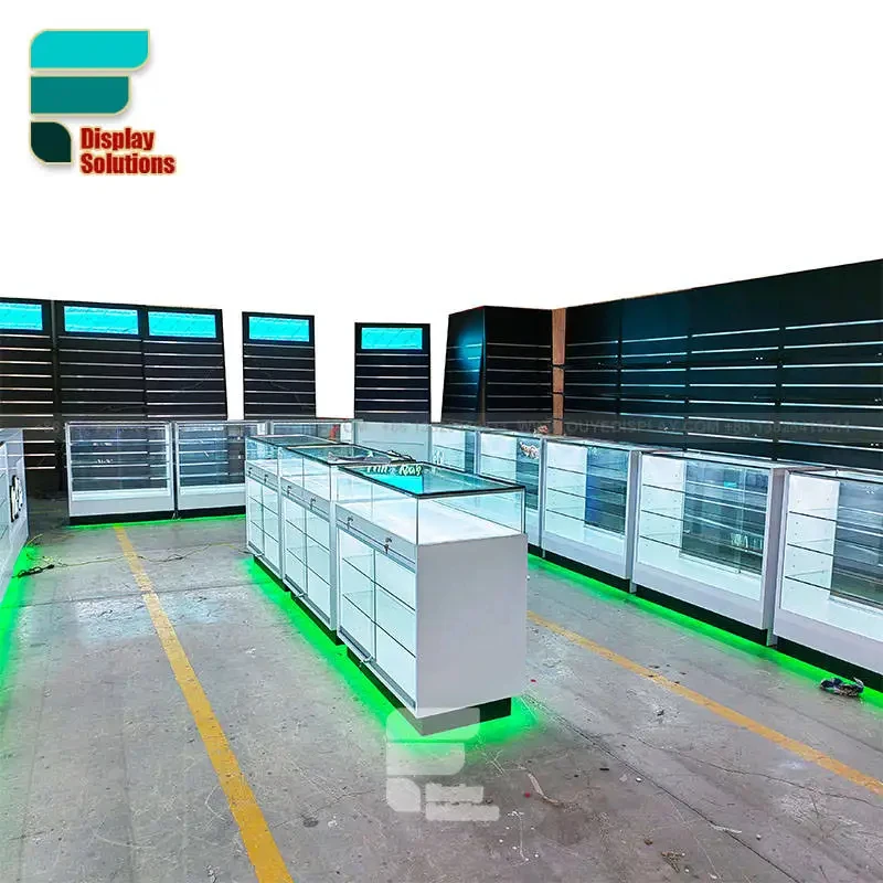custom.Custom Smoke Shop Display Cabinet Multi Shelf Glass Panel Lockable Display
