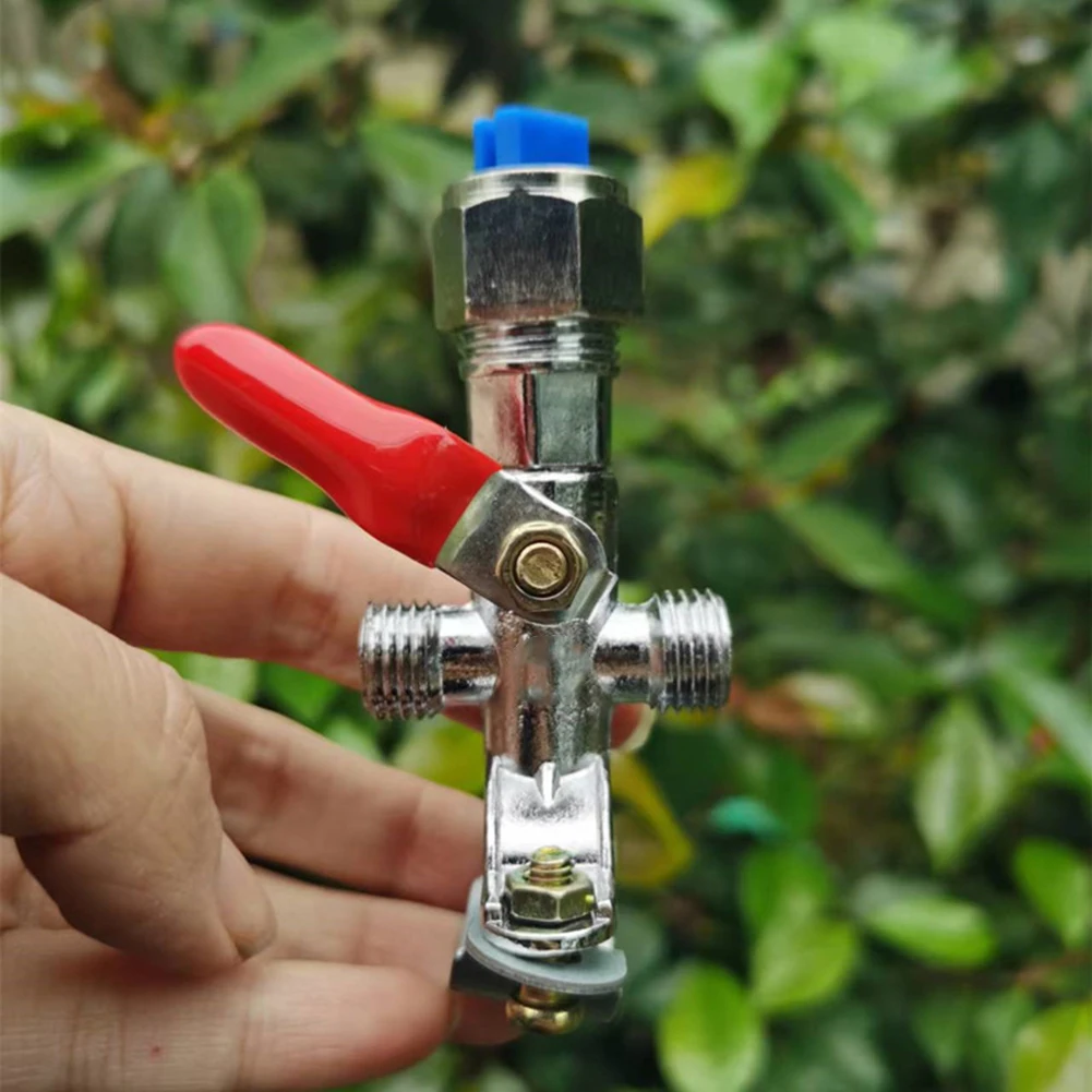 High Pressure Garden Sprayer Nozzle Zinc Alloy Agricultural Fan Shape Tube Binder Tractors Spray Head Irrigation Watering System