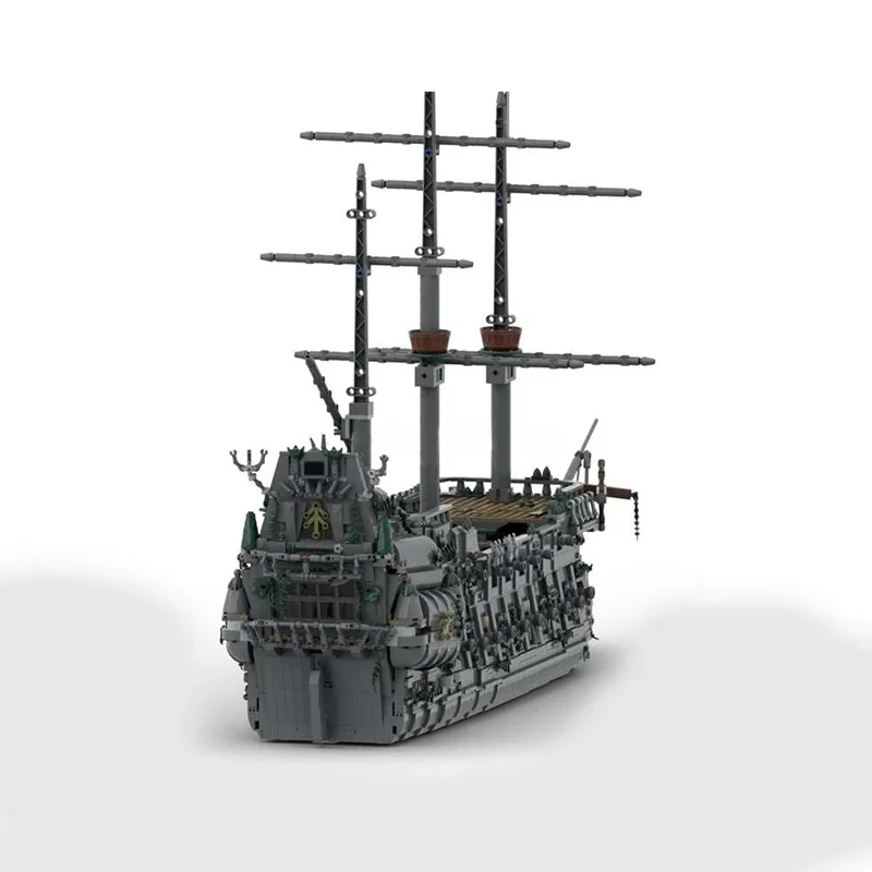 5716 قطعة MOC TPS تحلق الهولندي القراصنة نموذج اللبنات لعبة الهندسة المعمارية هدايا عيد الميلاد تجميع فكرة الإبداعية للأطفال