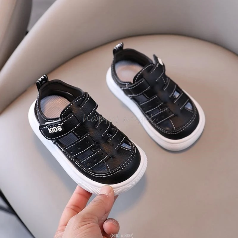 Kids Sandals Summer Girls Boys Cutout Sneakers Breathable Children Sports Shoes Closed Toe Baby Toddlers Beach Sandalias