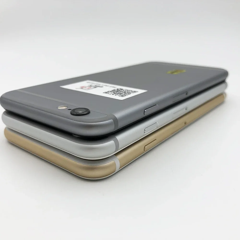 الأصلي أبل آيفون 6 16GB 64GB 128GB 4.7 "عرض 4G LTE الهاتف الخليوي المحمول 8MP IOS بصمة غير مقفلة الهاتف المحمول