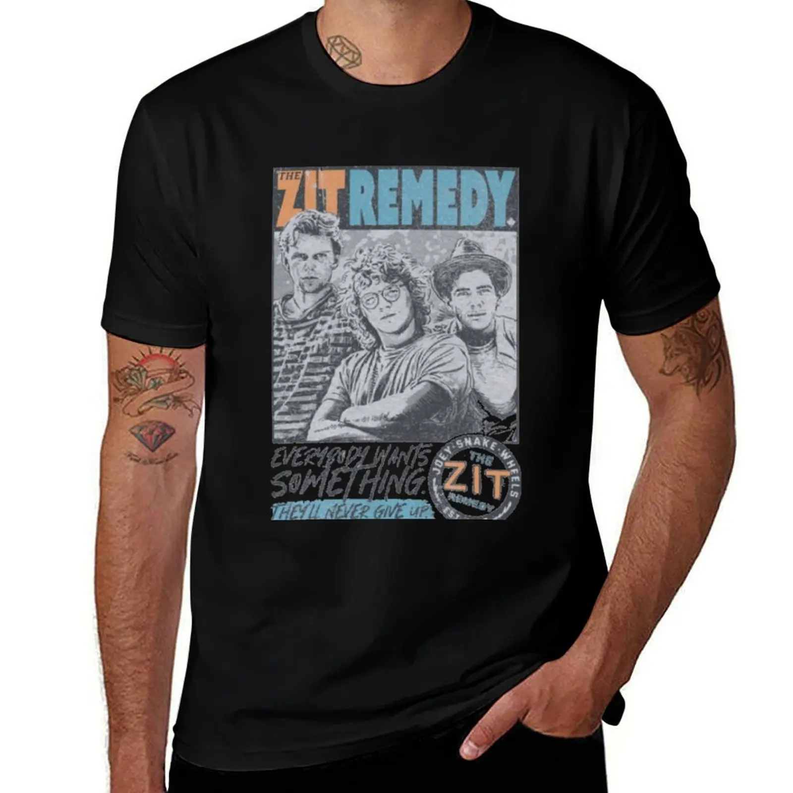 Everybody Wants Something - Zit Remedy T-Shirt Thanksgiving Casual Tee T-Shirt