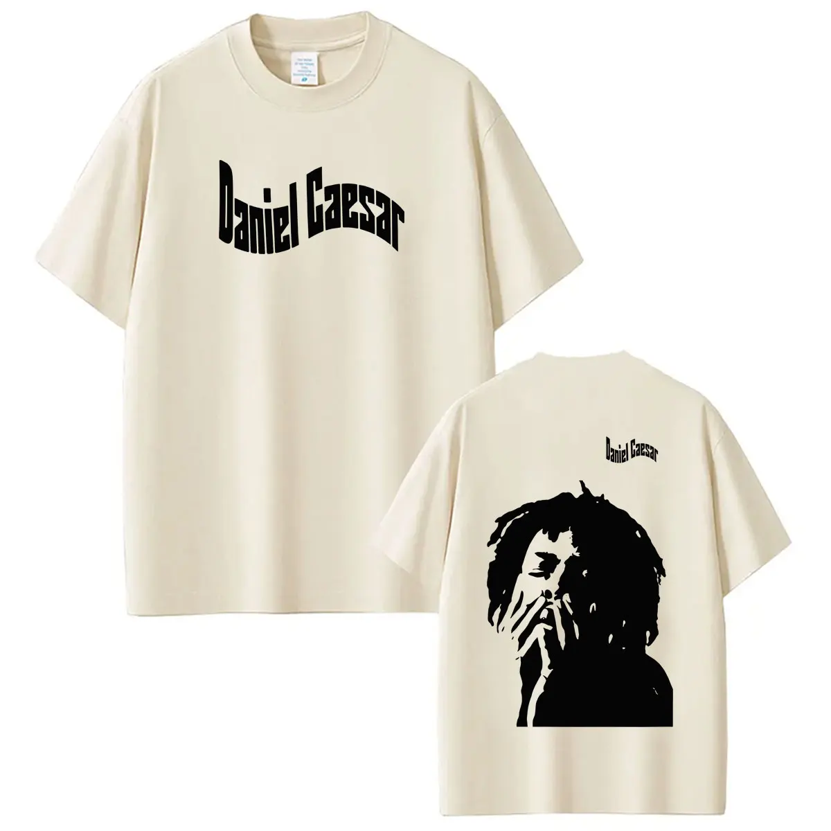 Daniel Caesar Son of Spergy Tour 2026 Graphic T Shirts Men Women Vintage T-shirt Summer Cotton Loose Casual Hip-hop T Shirts