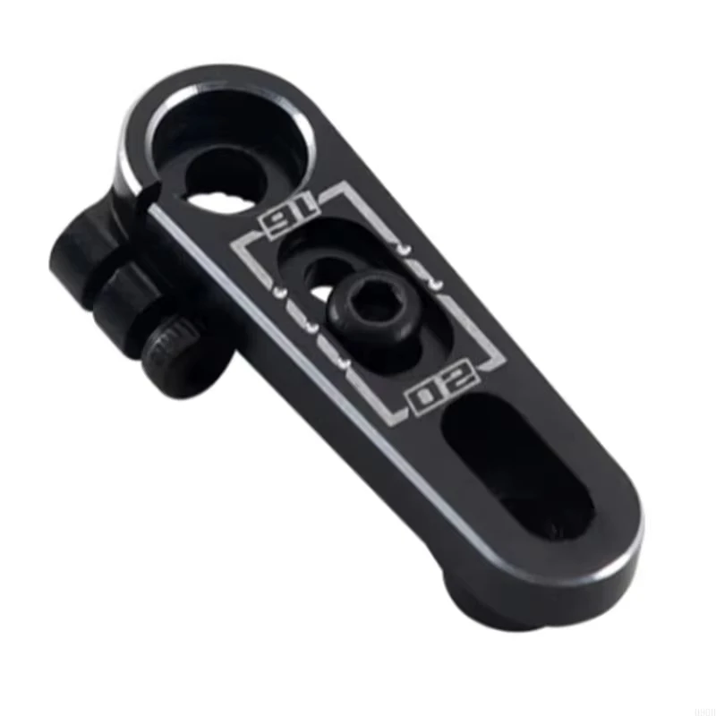 Aluminum 25T Servo Horn Double Hole Design 15.5‑20mm Diameter for 1/10 RC Crawler Upgrade Parts Accessories