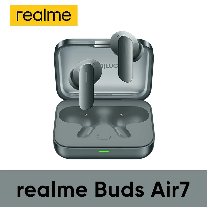 realme Buds Air 7 draadloze Bluetooth-oortelefoon airphones 52 uur batterijduur voor smartphone realme GT7 Pro realme 14 Pro Plus