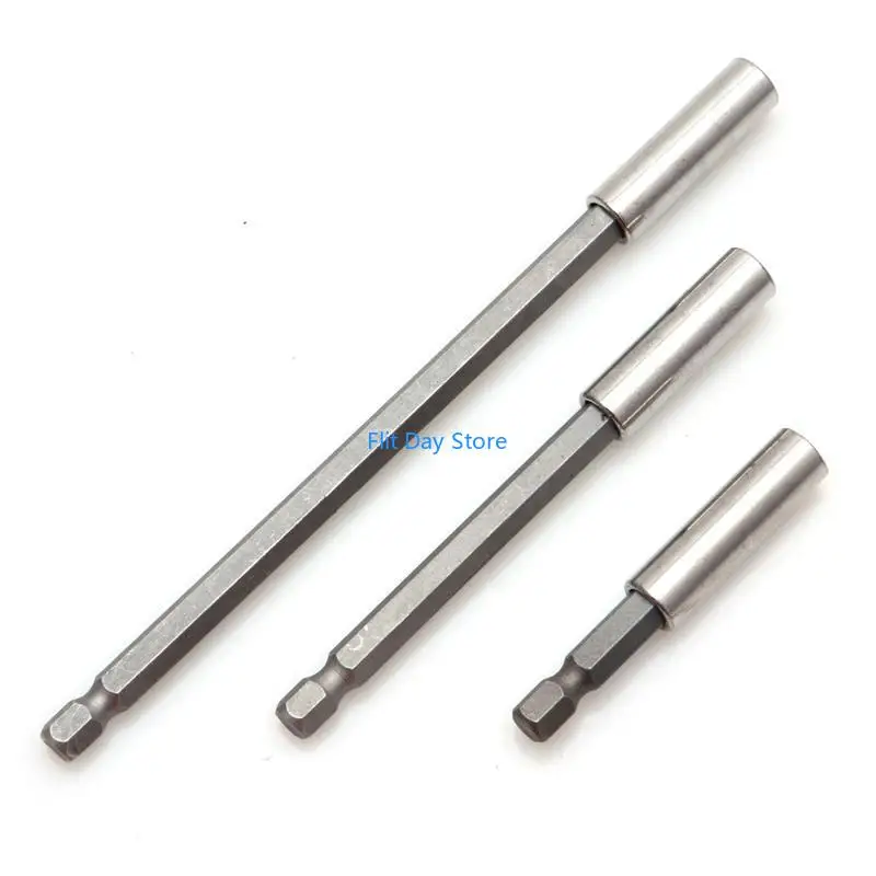 

F92C 3Pc 1/4 Quick Release Screwdriver 60/100/150mm Extension Bit Holder