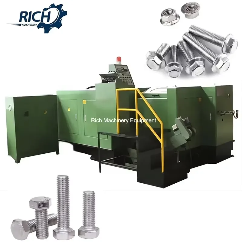 [2026] Rich Easy-to-Operate Automatic Hex Bolt Heading Machine Core Carbon Steel Forging Machinery 380V Motor Bearing High