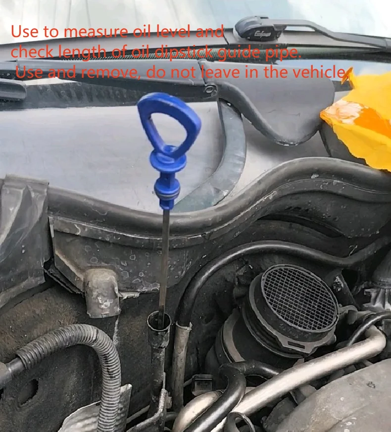 Engine Oil Dipstick Measuring Tool for M112 M113 M271 Engine for Mercedes Benz C/E/S/CL/CLK/CLS/SL Class Replace 120589072100 - Image 2