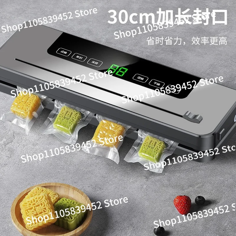 For automatic vacuum sealing machine, fresh-keeping compression small household food packaging machine with cutter seal